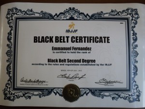 2ème dan JJB Manu