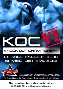 Affiche K.O.C 6