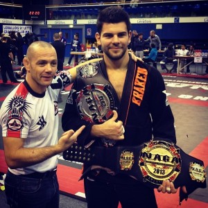 Emmanuel Fernandez fier de son élève Julien Da Silva qui remporte 2 titres de Chp du NAGA Europe 2013