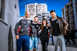 Devant le complexe sportif "Casal Vistoso" des Europe!! (01/2015)