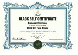 diplôme 3eme degré Emmanuel Pythagore Fernandez