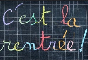 c'est la rentrée