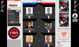 FightCard du K.O.C Halloween 2015
