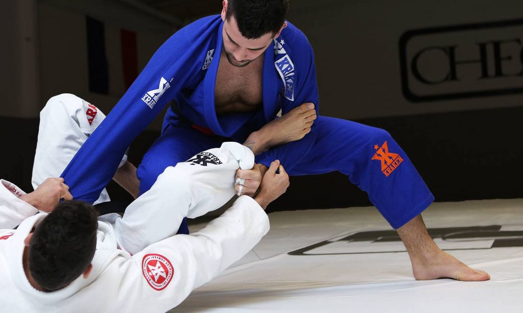 Julien Da Silva en bleu